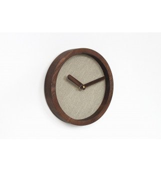 Tamsus apvalus sieninis laikrodis "Laike"