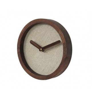 Tamsus apvalus sieninis laikrodis "Laike"