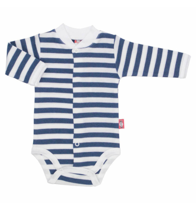 Baltas su mėlynomis juostomis smėlinukas ankstukams