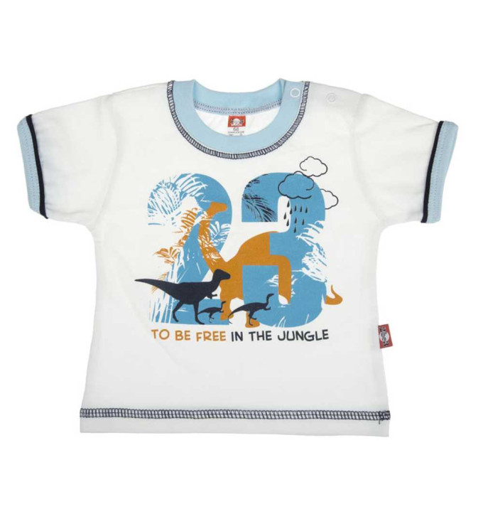 Balti marškinėliai "Džiunglės"
