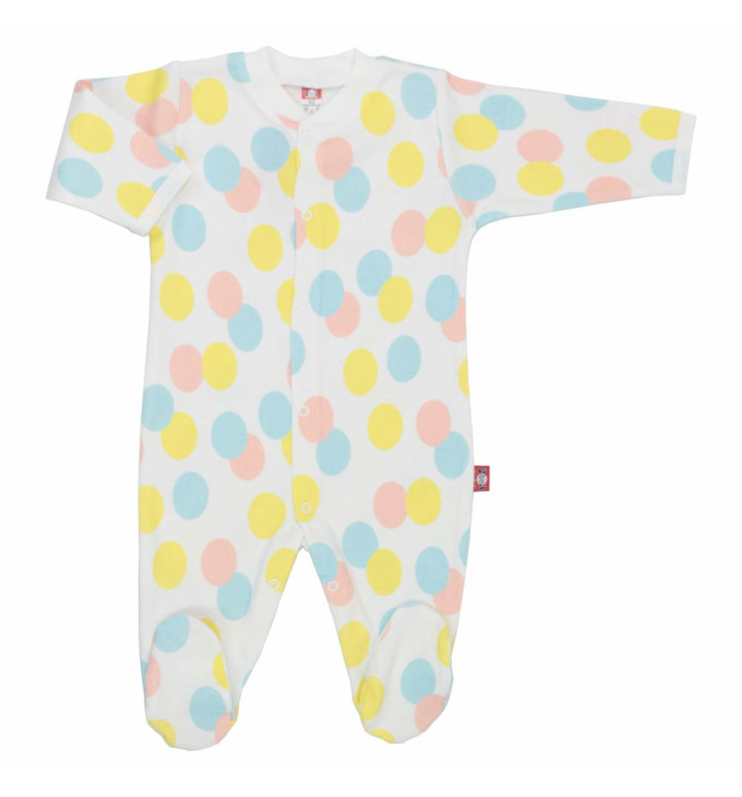 Baltos spalvos šliaužtinukai "Klounas"