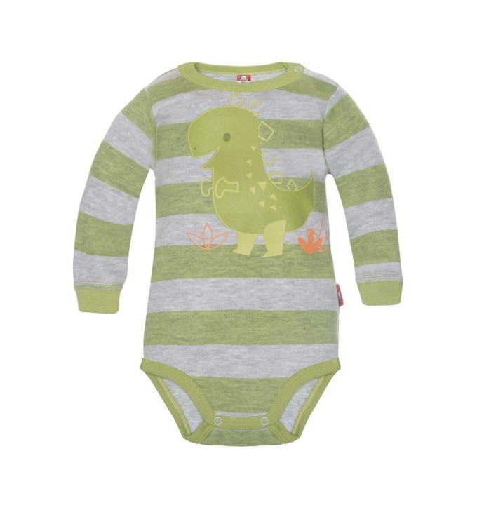 Dryžuotas smėlinukas ilgomis rankovėmis