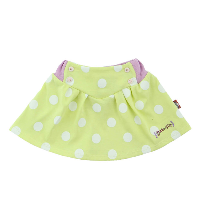 Geltonas sijonas "Burbuliukai"