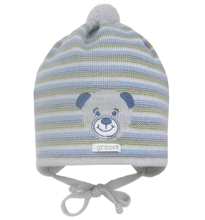 Dryžuota kepurė "Meškiukas"