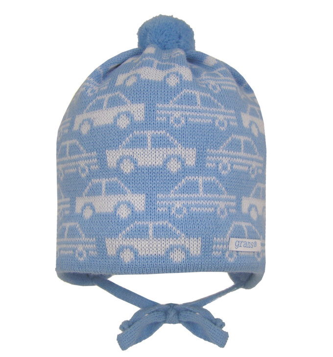 Mėlyna kepurė "Mašinytė"