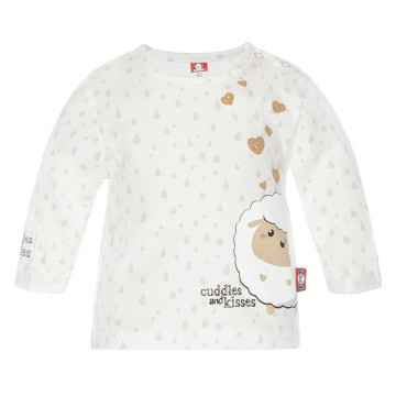 Long-sleeve baby T-shirt „Little Lamb“