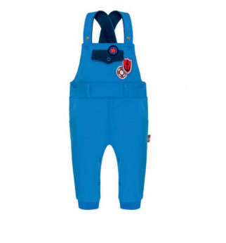 Mėlynos kelnės su petnešomis