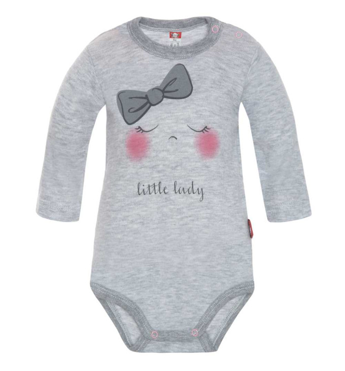 Pilkas smėlinukas ilgomis rankovėmis