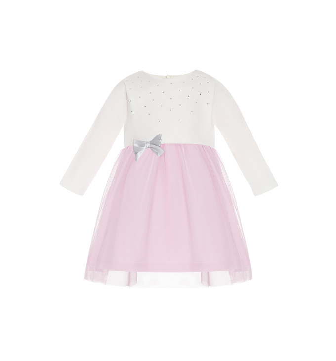 Puošni suknelė su tiulio sijonėliu