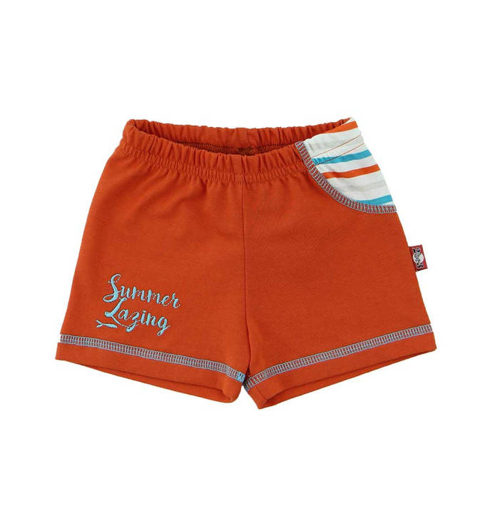 Raudoni šortukai "Begemotukas"