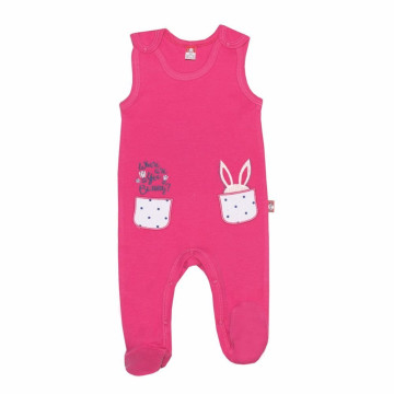 Pink baby leggings „Little Bunny“
