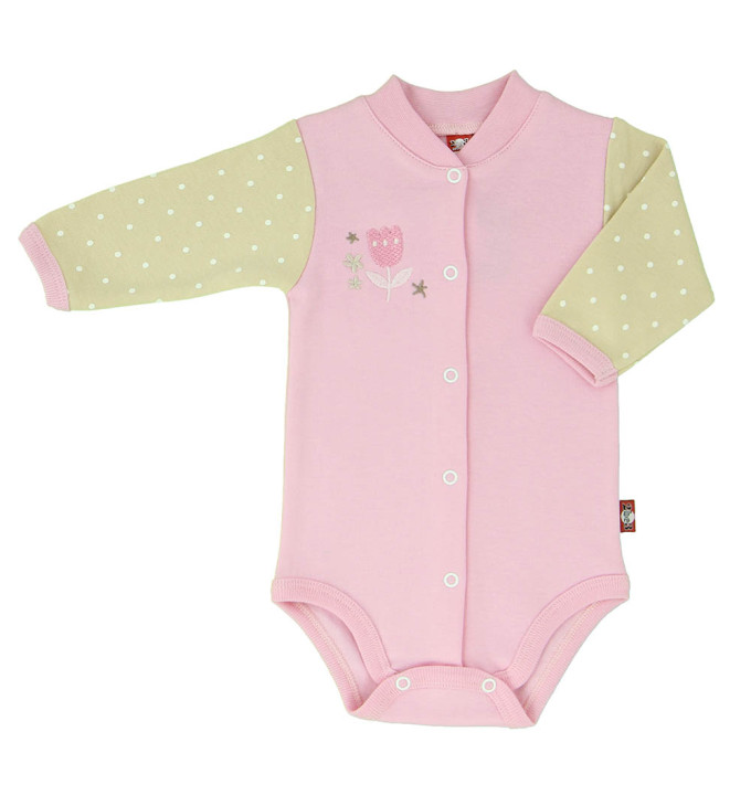 Rožinis smėlinukas su rusvomis rankovėmis "Drambliukas"