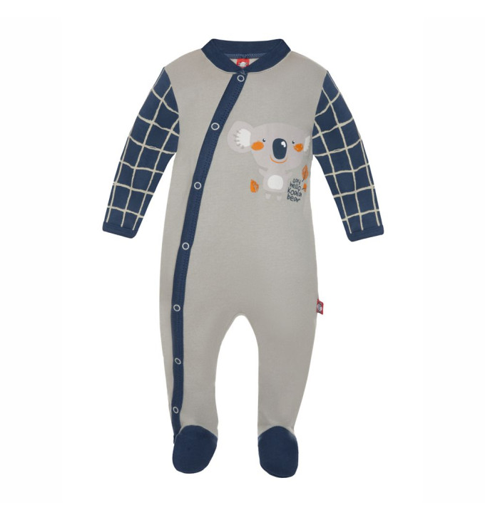 Šliaužtinukai su koalos aplikacija ir mėlynais langeliais