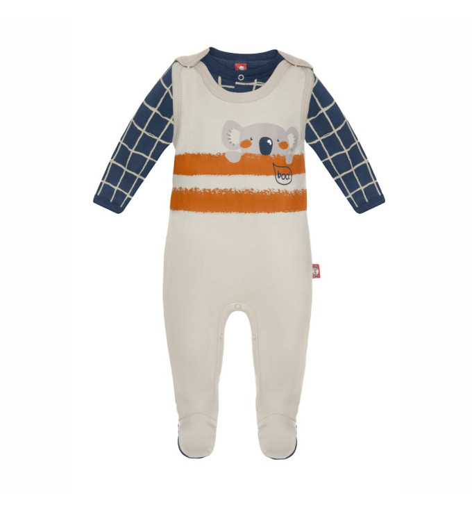 Šliaužtinukų ir marškinėlių komplektas "Koala"