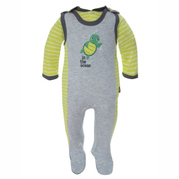 Rompers and T-shirt set „Little Turtle“