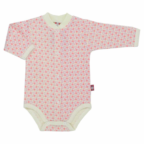 Baby bodysuit „Raudonos gėlytės“