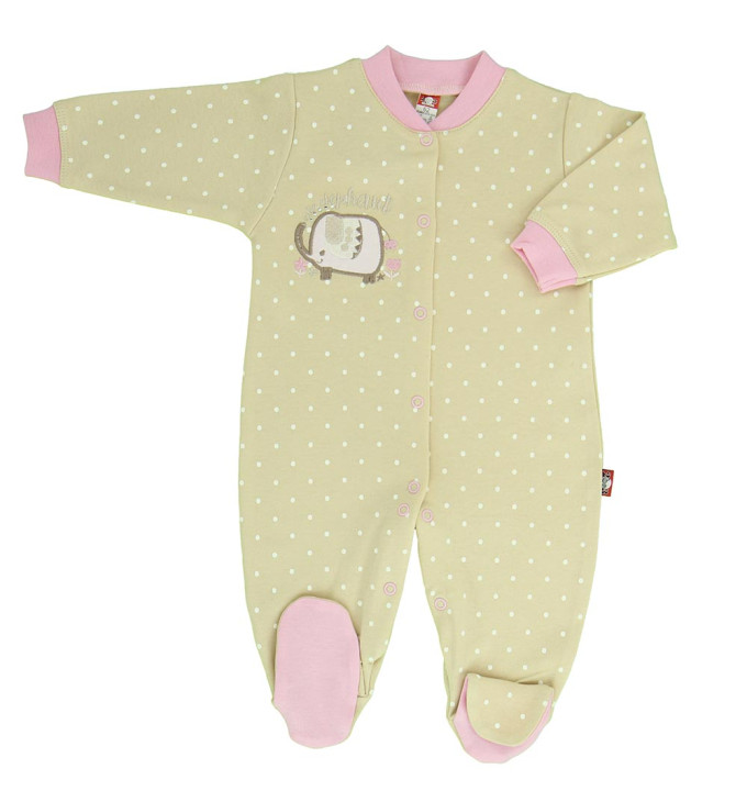 Smėlio spalvos šliaužtinukai "Drambliukas"