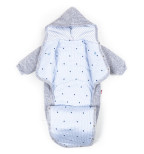 Rožinis lauko kombinezonas su kapišonu "Avytė"