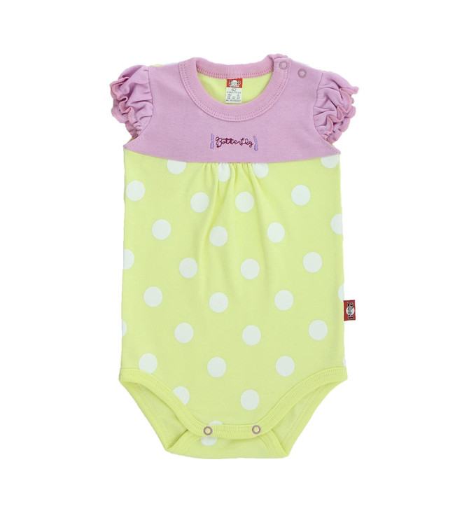 Vasariškas smėlinukas pūstomis rankovėmis "Drugelis"