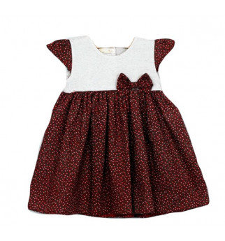 Vilaurita gėlėta suknelė su kaspinėliu "Vilaurita"