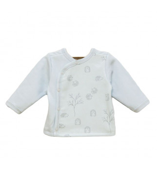 Vilaurita melsvi marškinėliai kūdikiui "Edy" 