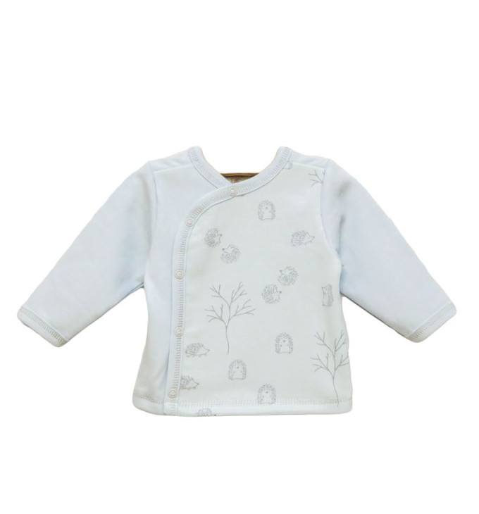 Vilaurita melsvi marškinėliai kūdikiui "Edy" 