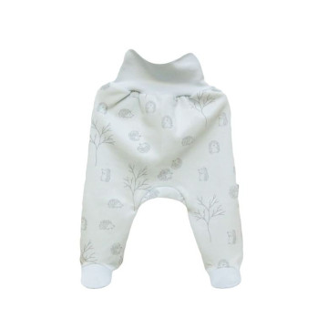 Vilaurita warm-lined baby trousers with feet „Edy“