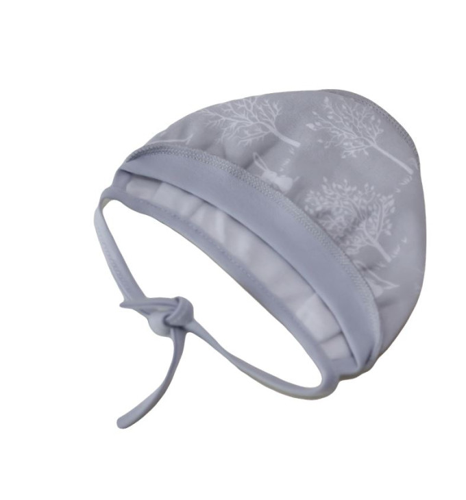 Vilaurita naujagimio kepuraitė su raišteliais "Ronny"