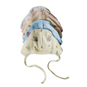 Vilaurita warm hat with reverse seams and ties