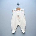Vilaurita short-sleeve sand-coloured baby leggings „Bani“