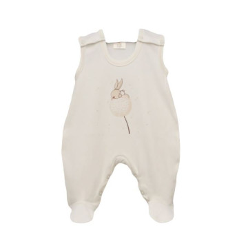 Vilaurita short-sleeve sand-coloured baby leggings „Bani“