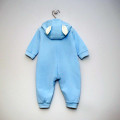 Vilaurita light blue baby jumpsuit with ears „Kiškis“