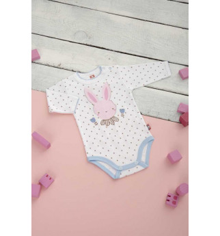 Baltas smėlinukas "Kiškutis"