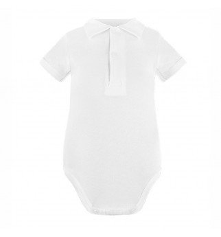 Baltas smėlinukas trupomis rankovėmis