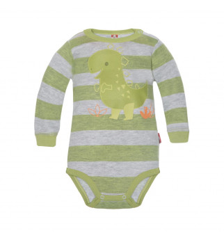 Dryžuotas smėlinukas ilgomis rankovėmis