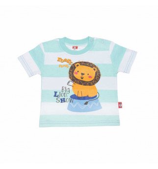 Dryžuoti marškinėliai "Liūtukas"