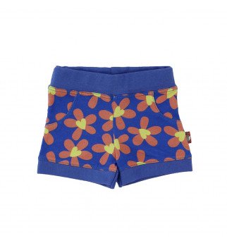Gėlėti šortai "Smalsus paukštelis"