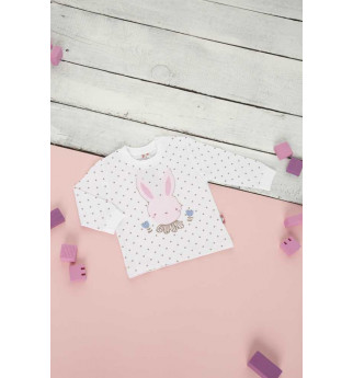 Marškinėliai ilgomis rankovėmis "Kiškutis"