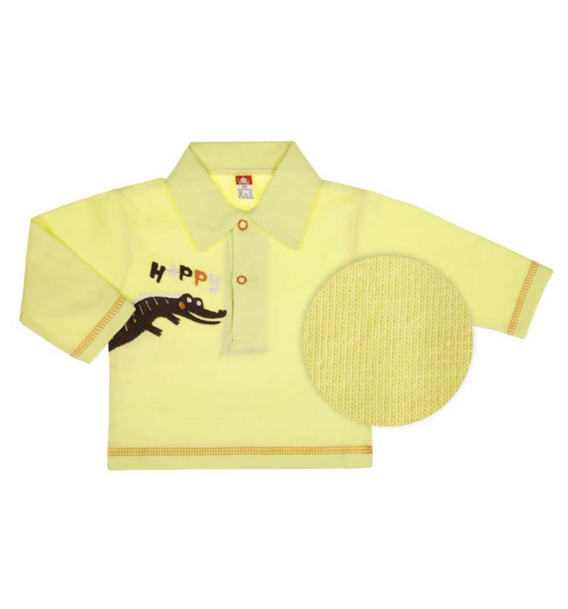 Marškinėliai ilgomis rankovėmis "Krokodiliukas"