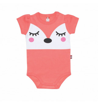 Oranžinis smėlinukas trumpomis rankovėmis "Laputė"