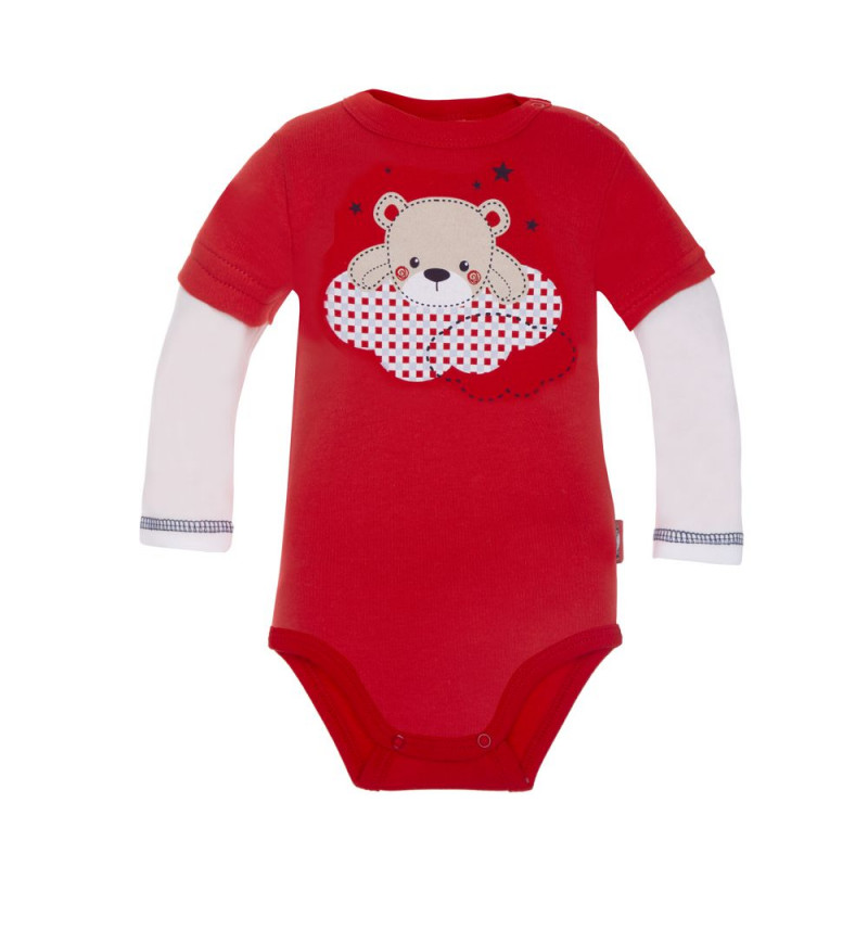 Raudonas smėlinukas "Meškiukas"