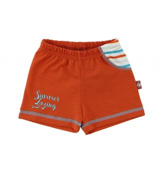 Raudoni šortukai "Begemotukas"