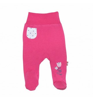 Raudonos kelnės "Balta kišenėlė"