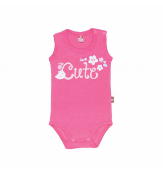 Rožinis smėlinukas be rankvių "Mielas"