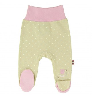 Rusvos kelnės su taškučiais "Drambliukas"