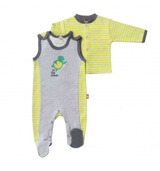 Šliaužtinukų ir marškinėlių komplektas "Vėžliukas"