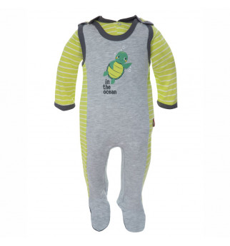 Šliaužtinukų ir marškinėlių komplektas "Vėžliukas"