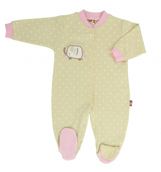 Smėlio spalvos šliaužtinukai "Drambliukas"