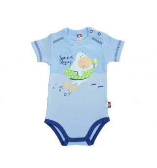 Šviesiai mėlynas smėlinukas "Begemotukas"