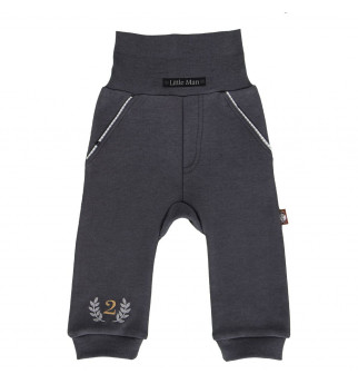 Tamsiai pilkos spalvos kelnės "Mažasis vyrukas"